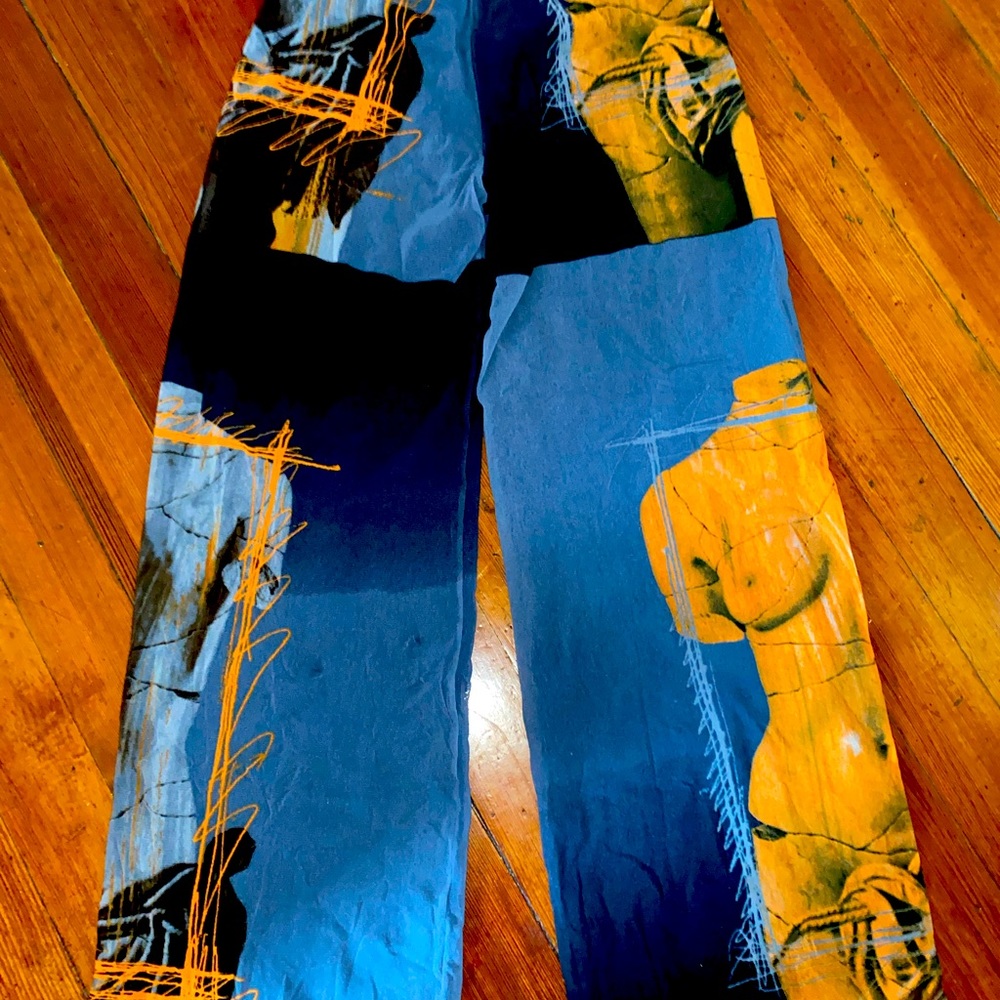 Jean Paul Gaultier Soleil Venus PANTS seen on Kendall Jenner Kourtney Kardashian